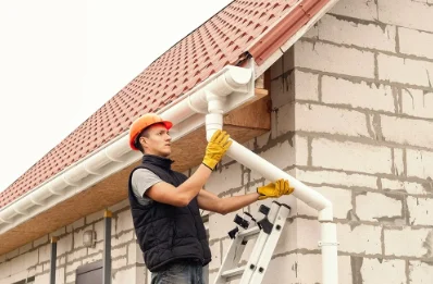Pose et remplacement de gouttières à Autrêches